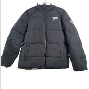 *NWT* Reebok Faux Fur Puffer Jacket, Size: Large (Men)